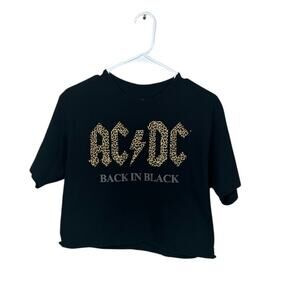 AC/DC Back in Black Tee size M